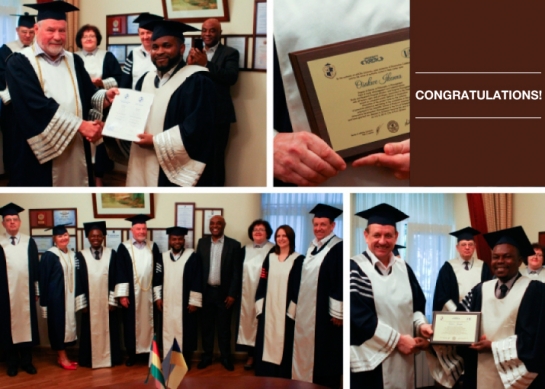 Academic Commencement Ceremony for Doctors of Philosophy of «KROK» University