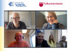 Online meeting with Folkuniversitetet Stockholm