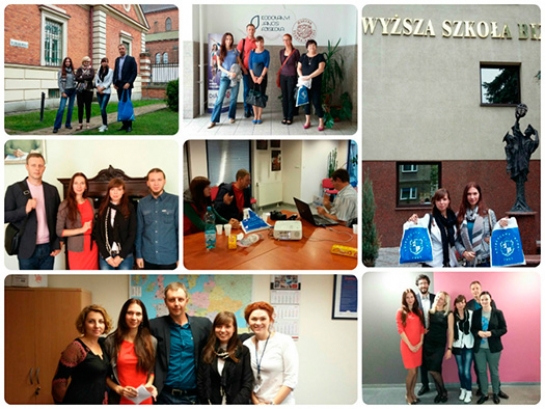 Working visits to European universities
