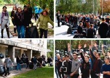 Students of «KROK» University cleaned the Park «Nyvky»