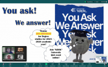 Online event “You ask – We answer”