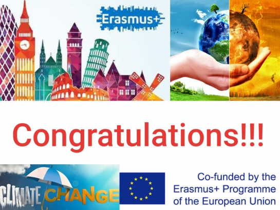 Erasmus+ grant winning of Project CLIMAN «Synergy of Educational, Scientific, Management and Industrial Components for Climate Management and Climate Change Prevention»