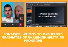 Congratulations to Bachelor's Graduates of Ukrainian-Austrian Program!