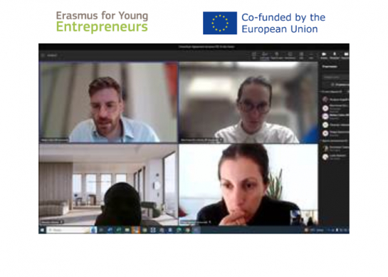 Erasmus for Young Entrepreneurs Grant Winning of Project “EYE to the FUTURE”