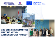 3rd Steering Committee Meeting within ArtNoConflict project