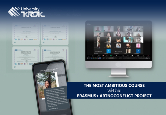 The Most Ambitious Course within Erasmus+ ArtNoConflict Project