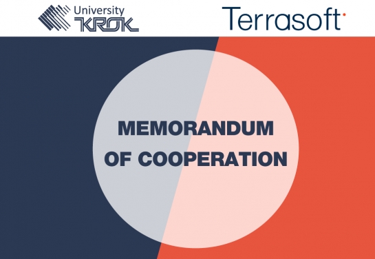Memorandum of Cooperation Between «KROK» University and LLC «Terrasoft»