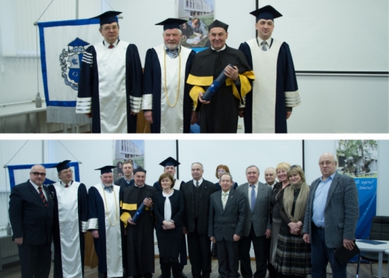 Conferring Honorary Doctor’s Degree