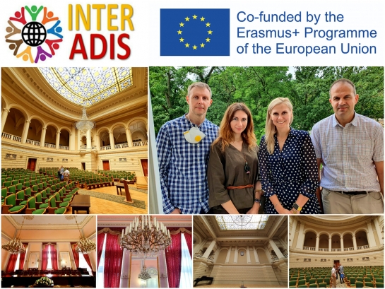 Visit to Ukrainian Partner within Erasmus+ Project «INTERADIS»