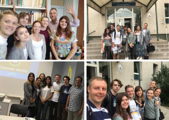 Examination session of students of Ukrainian-Hungarian program