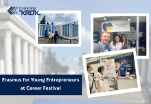 Erasmus for Young Entrepreneurs at Career Festival