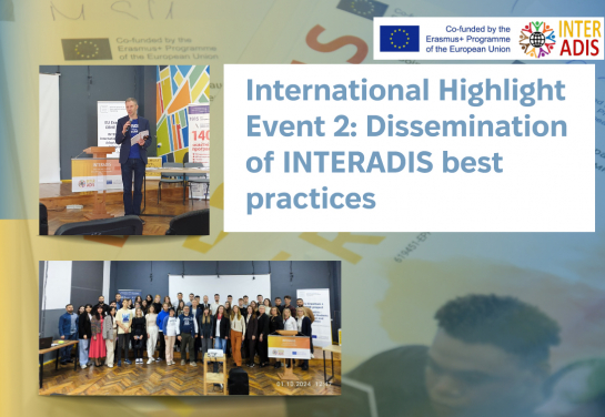 International Highlight Event 2: Dissemination of INTERADIS best practices