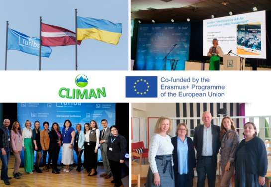 A Study Visit and Training at Turiba University in Frameworks of Erasmus+ Project CLIMAN