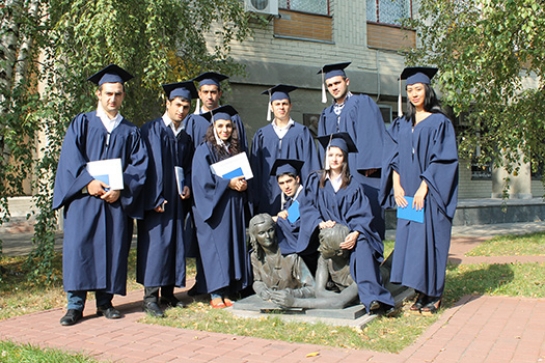 The graduation of students from Georgia and Azerbaijan