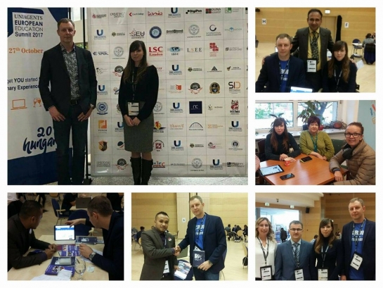 The representatives of «KROK» University participated in «European Education Summit»