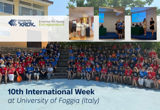 10th International Week at University of Foggia (Italy)