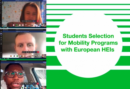 Students Selection for Mobility Programs with European HEIs