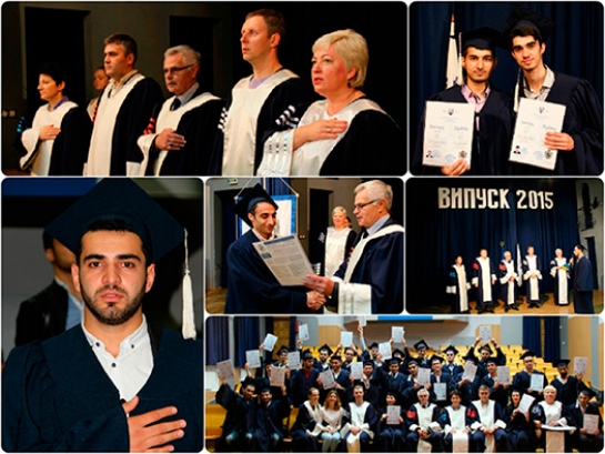 Graduation of students of Ukrainian-Georgian Project